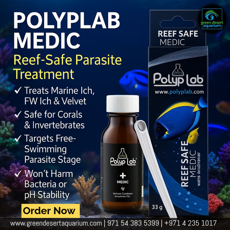 PolypLab Medic – Reef-Safe Parasite Treatment for Marine & Freshwater
