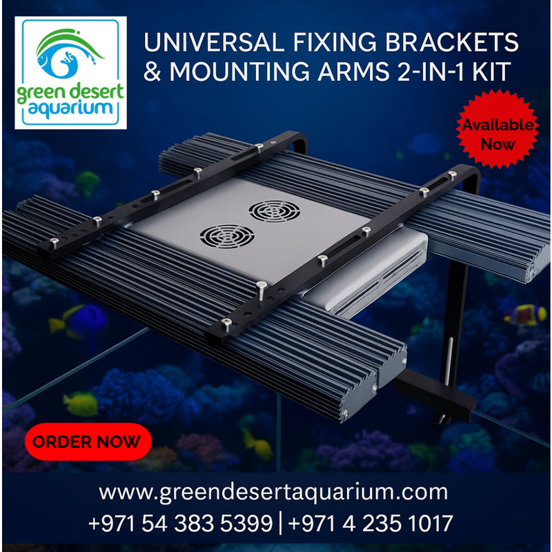 Universal Fixing Brackets & Mounting Arms 2-in-1 Kit
