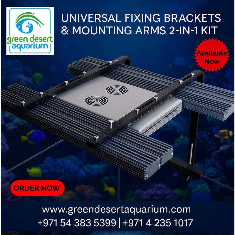 Universal Fixing Brackets & Mounting Arms 2-in-1 Kit