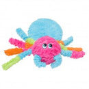 6" ROUND SQUEAKER PLUSH SPIDER