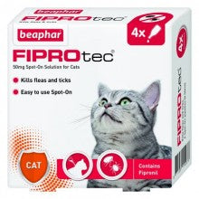 FIPROTEC FOR CAT - 4 PIPETTES
