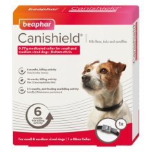 CANISHIELD FLEA & TICK COLLAR (DELTAMETHRIN) - SMALL & MEDIUM DOGS