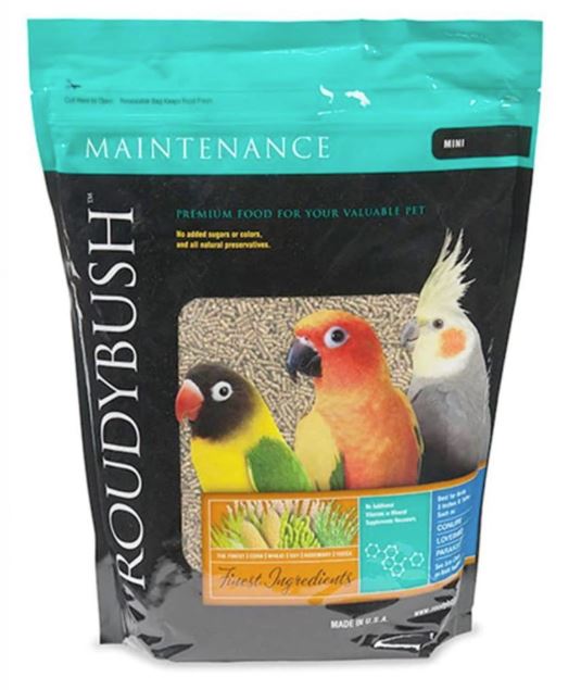 Roudybush Daily Maintenance Mini Bird Food 22oz