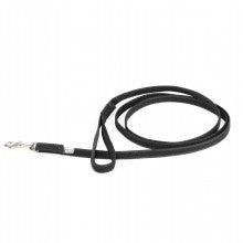 COLOR & GRAY WITH HANDLE LEASH - BLACK-GRAY / WIDTH 1.4 CM & LENGTH 2 METER