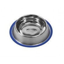 BUSTER STAINLESS STEEL BOWL BLUE BASE