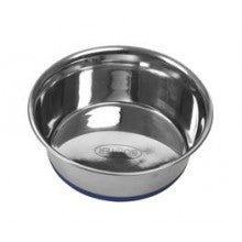 BUSTER STAINLESS STEEL BOWL BLUE BASE SS