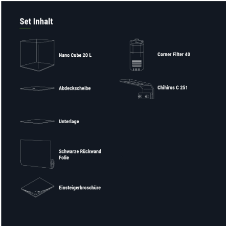 DENNERLE - Nano Cube Basic, 20 L