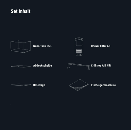 DENNERLE - Nano Tank Plant Pro, 55 L