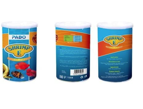 PADO SHRIMP E  NATURAL FISH FOOD 110g