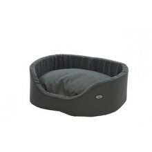 BUSTER OVAL BED BELUGA GREEN 70CM