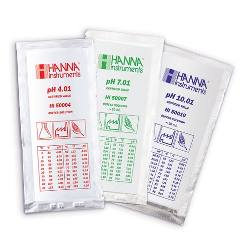 CALIBRATION SOLUTION 20ML SACHET - HANNA INSTRUMENTS