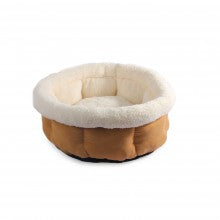 CUDDLE BED - SMALL/TAN