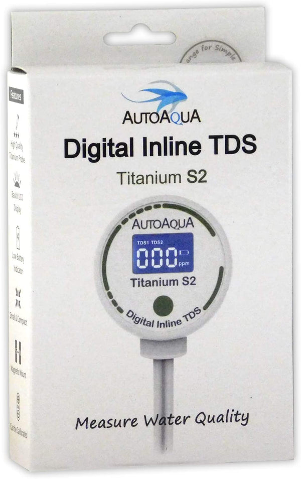 AUTOAQUA - Digital Inline TDS Titanium S2