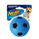 SOCCER CRUNCH SQUEAK BALL GREEN/BLUE - MEDIUM