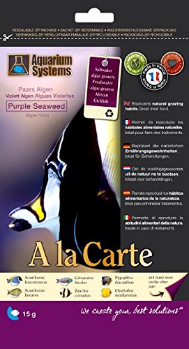 AQUARIUM SYSYTEMS - A La Carte Purple Seaweed 15G