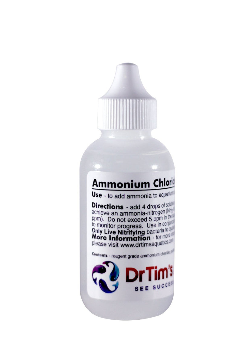 DR TIM AQUATICS - Ammonium Chloride Solution For Fishes Cycling 2OZ