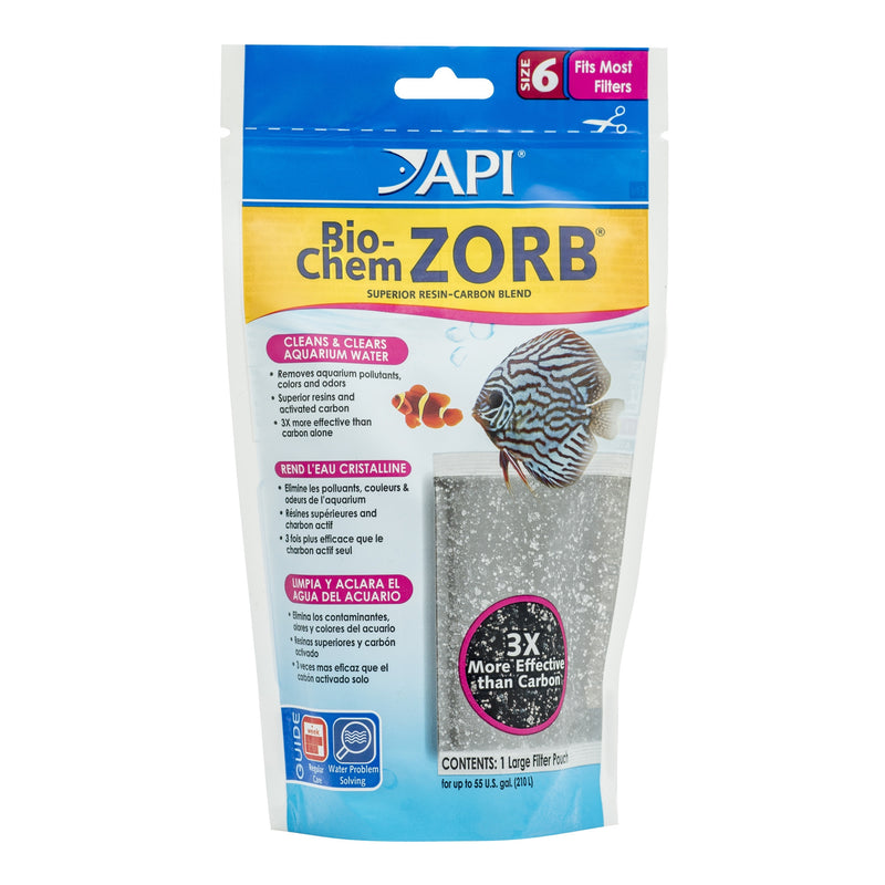 API - BIO-CHEM ZORB POUCH, SIZE 6