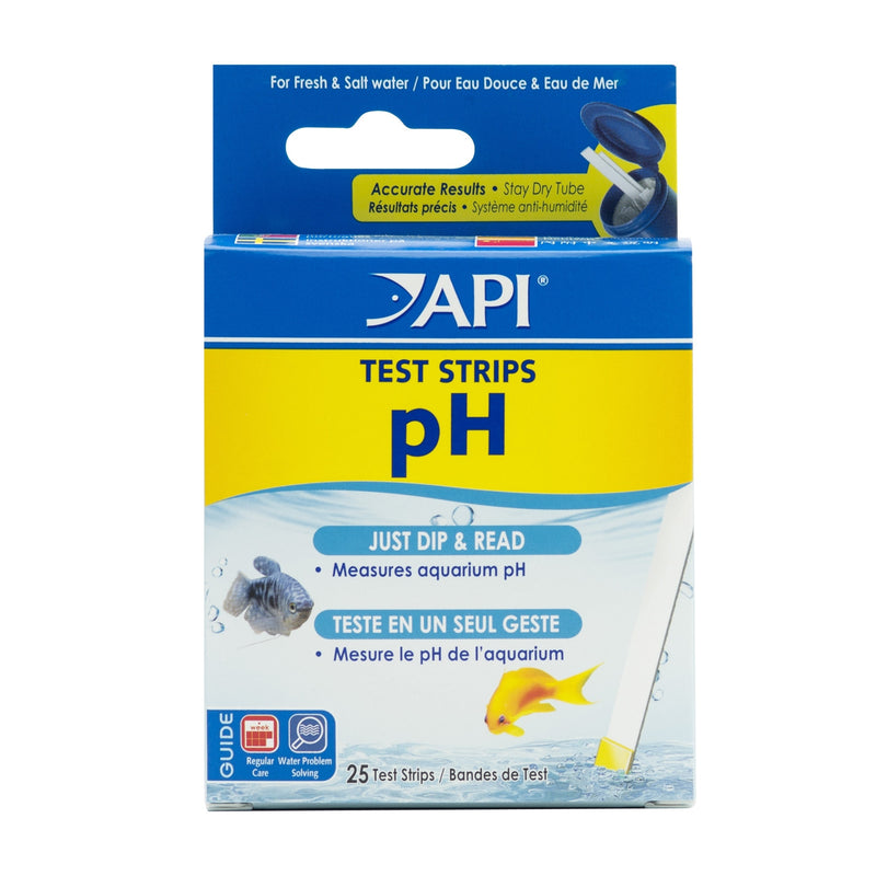 API - PH TEST STRIPS, 25 COUNT