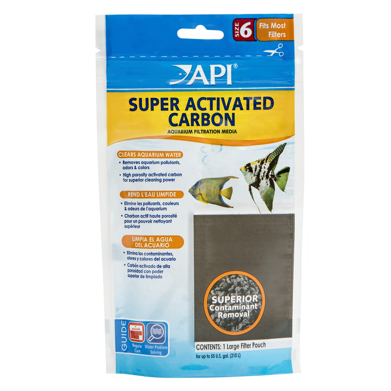 API - SUPER ACTIVATED CARBON POUCH, SIZE 6