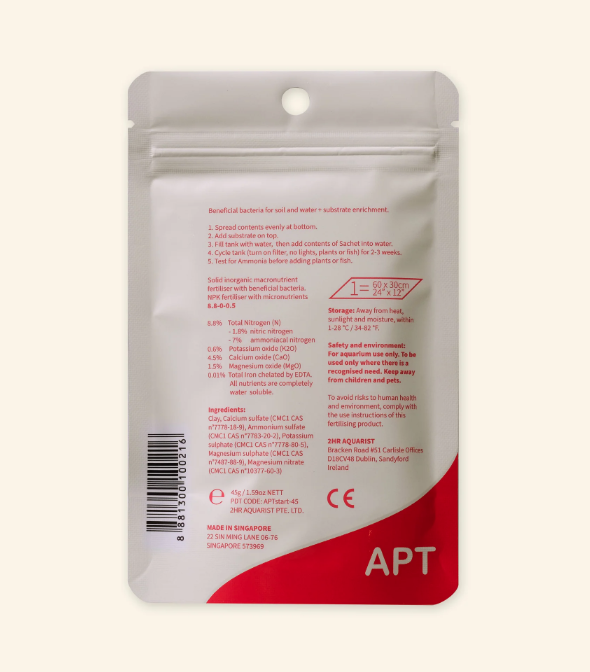 2HR AQUARIST - Apt Start 45g