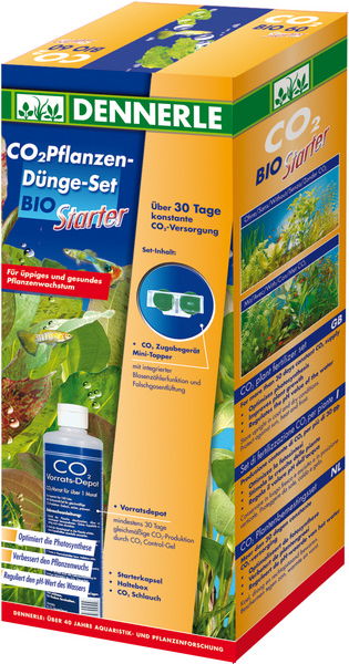 DENNERLE - Co2 Pflanzen Dunge - Set Bio (Starter )