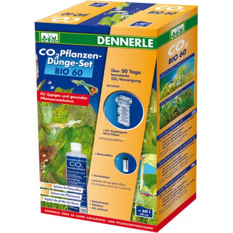 DENNERLE - Co2 Pflanzen Dunge - Set Bio (Bio 60)