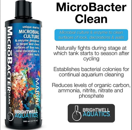 MICRO BACTER CLEAN 500ML — Green Desert Aquarium Trading LLC
