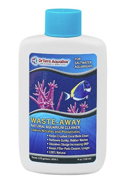 Dr TIM'S AQUATICS-Waste Away Bacteria For saltwater 4Oz