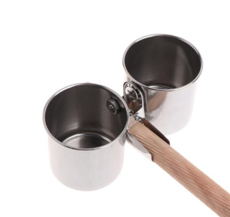 GDA STAINLESS STEEL CLIP CUP DISPENSER