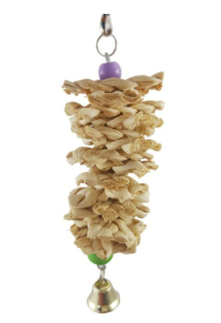 GDA NATURAL GRASS TOY WITH BELL