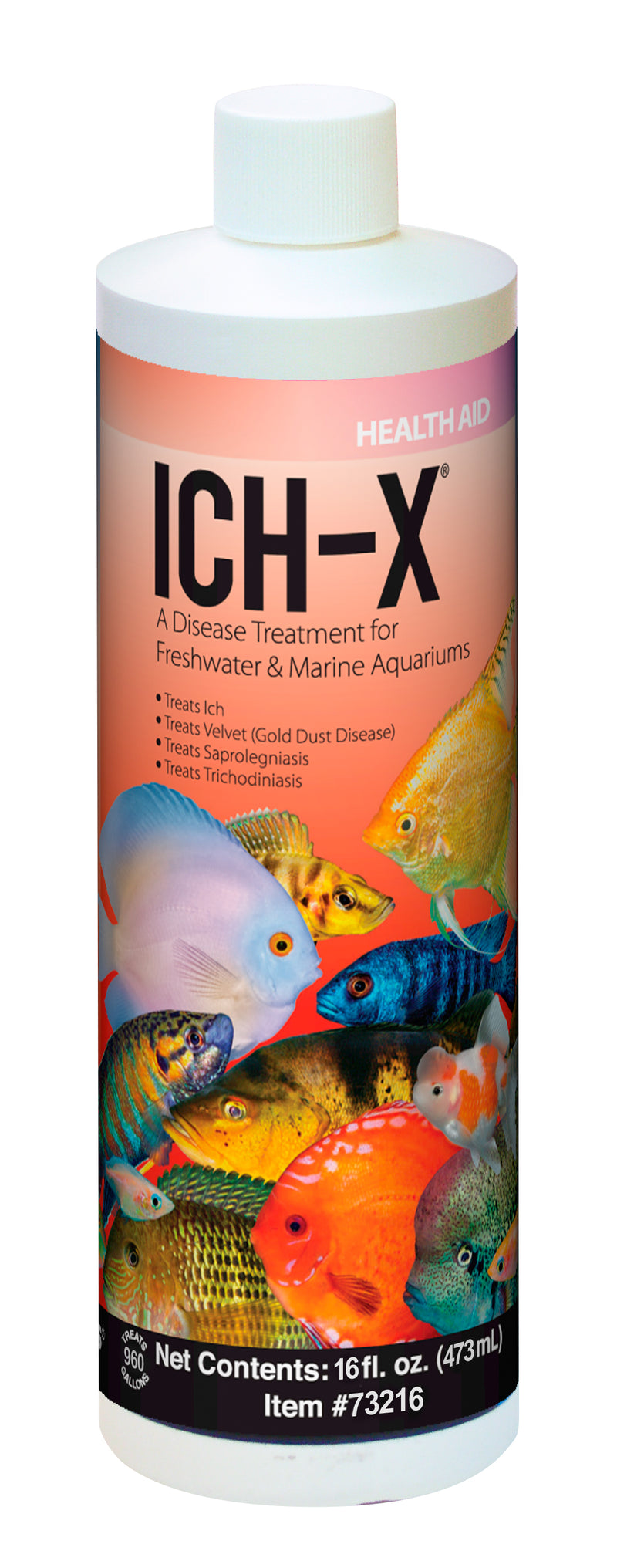 ICH-X 473mL- FRESH WATER & MARINE