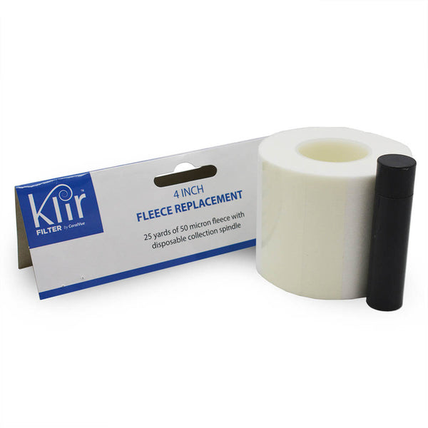 Klir 4 Inch 50 Micron Filter Fleece Roll