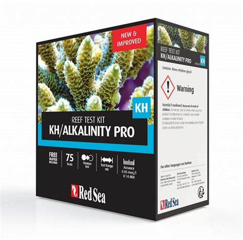 KH/ALKALINITY PRO TEST KIT- RED SEA