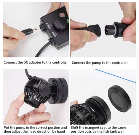 JEBAO SOW-5M SINE Wave Pump