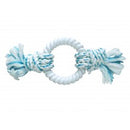 NYLON RING DENTAL ROPE TUG - BLUE (PACK 4)