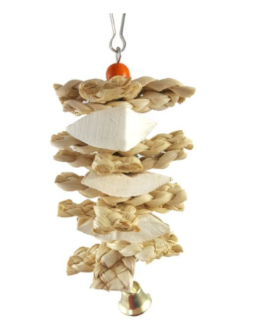 GDA NATURAL GRASS WITH CUTTLE BONE & BELL