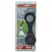 ESSENTIALS WASTE CARRIER - BLACK