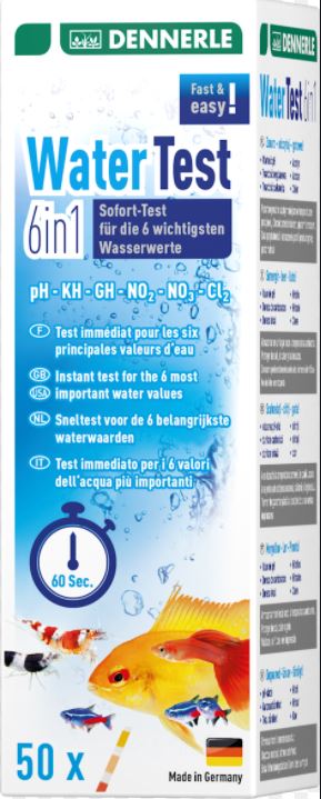 DENNERLE - Aquatic Water Test 6 in 1