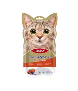 Bioline Cat Treats - 5x15g