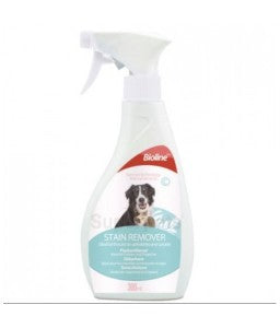 Bioline Dog & Cat Stain Remover Spray - Ideal For The Use Of Upholstery & Carpets 300ml