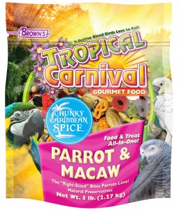 FM Brown's Tropical Carnival® Chunky Caribbean Spice Parrot & Macaw Food