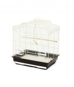 Dayang Bird Cage (604) - 47 X 36 X 50.6cm - 4 Pcs/Box - White Colour