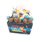 NATURAL COMPRESSED CATNIP BIRD WITH FEATHER TAIL - DISPLAY BOX OF 45 PCS