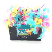 NEON CAT FEATHER TEASER - DISPLAY BOX OF 24 PCS