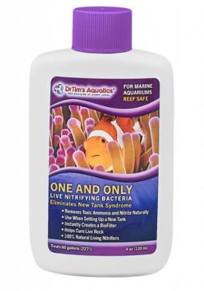 One And Only Live Nitrifying Bacteria 4Oz (For Marine Aquariums REEF SAFE)