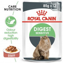 FELINE CARE NUTRITION DIGEST SENSITIVE GRAVY (WET FOOD - POUCHES)