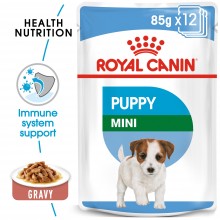 SIZE HEALTH NUTRITION MINI PUPPY (WET FOOD - POUCHES)