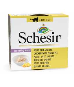Schesir Cat Wet Food (Can)-Chicken With Pineapple 75g (Min Order 75g - 14pcs)