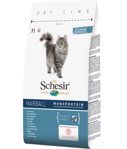Schesir Cat Dry Food Hairball With Chicken