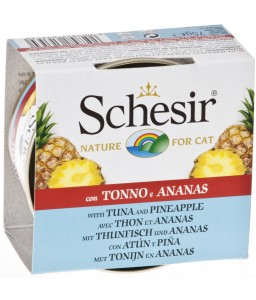 Schesir Cat Wet Food-Tuna With Pineapple
